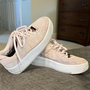 Women's Baby Pink Nike Sneakers
